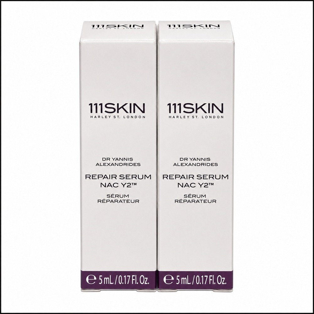 111SKIN Repair Serum NAC Y2 Duo 5ml 0.17oz Travel Size Set of 2 New